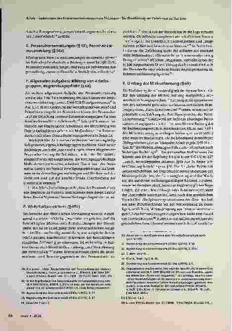 Vorschauseite 3: Änderungen des Personalvertretungsgesetzes Thüringen - Die Novellierung mit Gesetz vom 28. Mai 2019