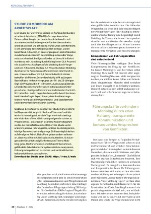 Vorschauseite 2: Wie Sie Mobbing vorbeugen