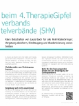 Vorschauseite 2: Therapie-Gipfel in Berlin