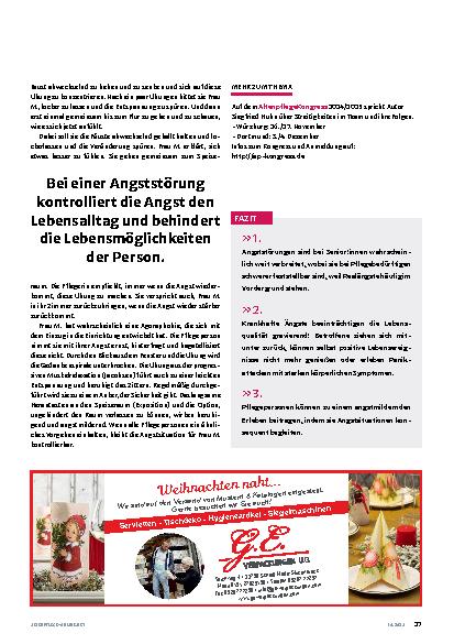 Vorschauseite 4: Wenn Angst das Leben bestimmt.
