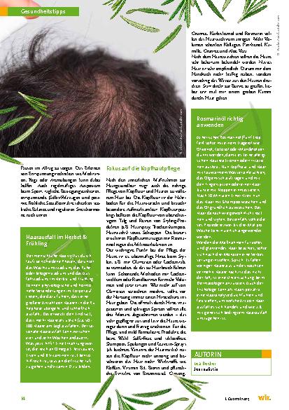 Vorschauseite 3: Haarpflege mit Rosmarinöl?