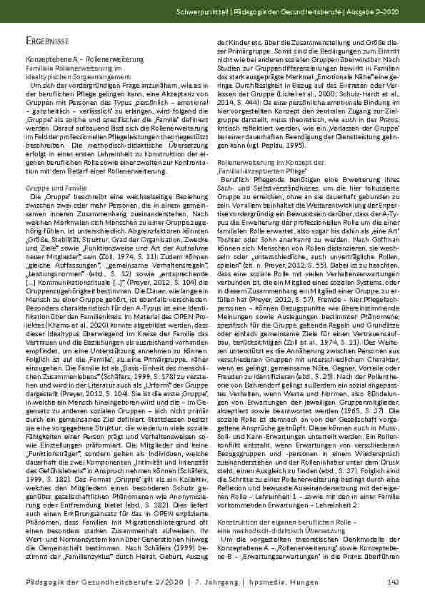 Vorschauseite 5: Theorie-Praxis-Transfer im Feld Diversitätsund kultursensibler Pflege. Das Konzept der Familial-akzeptierten Pflege und sein methodisch-didaktischer Ansatz im Diskurs.