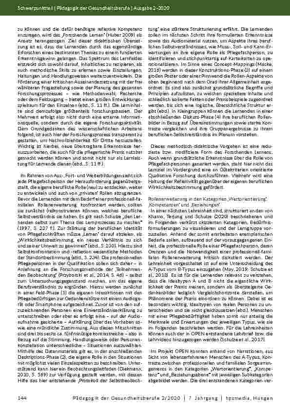 Vorschauseite 6: Theorie-Praxis-Transfer im Feld Diversitätsund kultursensibler Pflege. Das Konzept der Familial-akzeptierten Pflege und sein methodisch-didaktischer Ansatz im Diskurs.
