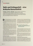 Vorschauseite 1: Delirium und Schlaganfall - eine kritische Komorbidität