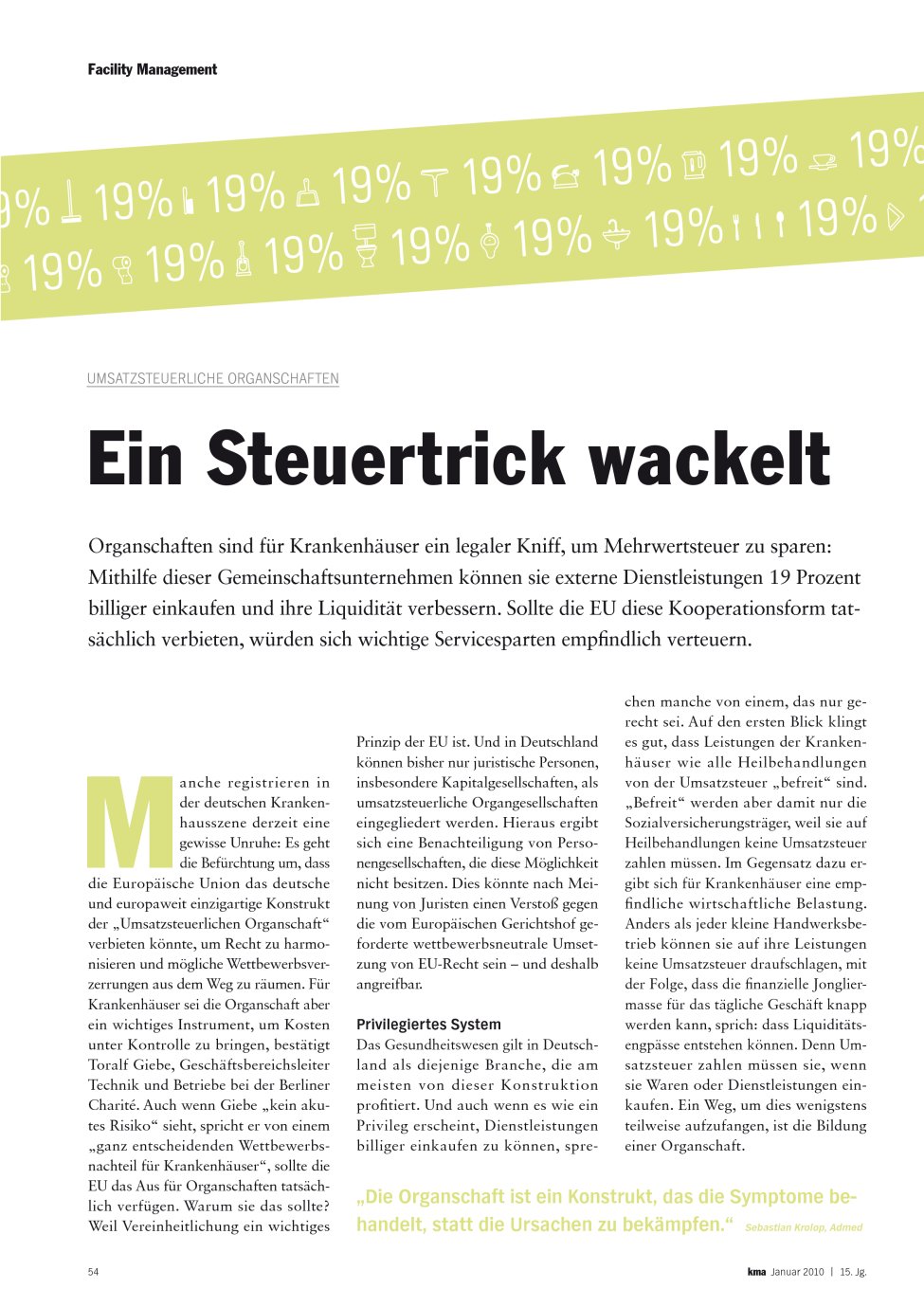 Vorschauseite 1: Ein Steuertrick wackelt