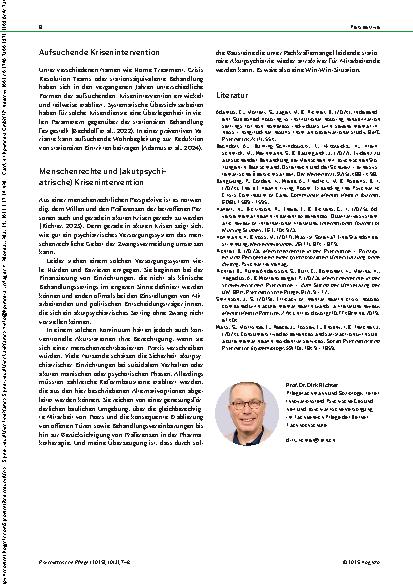 Vorschauseite 2: Alternativen zur konventionellen Akutversorgung Warum sie notwendig sind