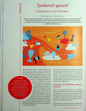 Vorschauseite 1: Spielerisch gesund Gamification für mehr Motivation