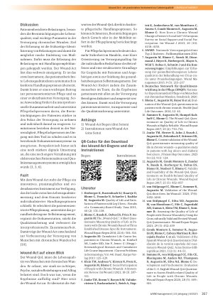 Vorschauseite 3: Der Wound-Act: Von der Lebensqualitätsmessung zur patientennahen Lösung – ein praxisnahes Instrument für die Pflege von Menschen mit chronischen Wunden