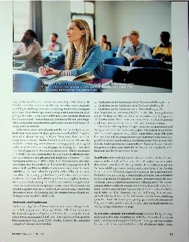 Vorschauseite 2: Pflege(weiter)bildung: Anforderungen heterogen