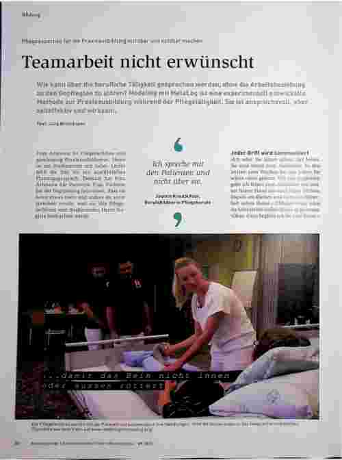 Vorschauseite 1: Teamarbeit nicht erwünscht.