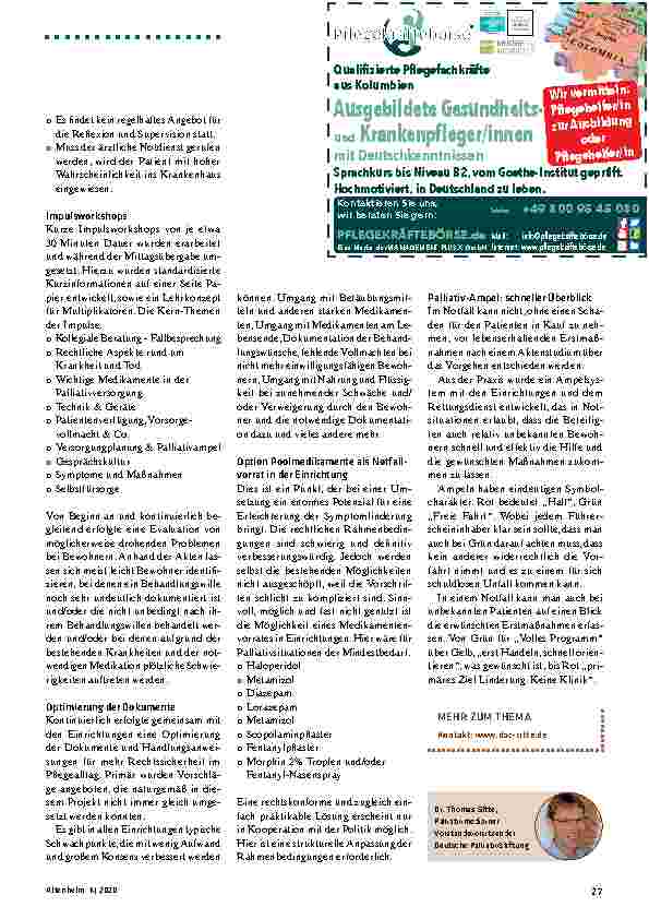 Vorschauseite 4: Klarheit fürs Lebensende