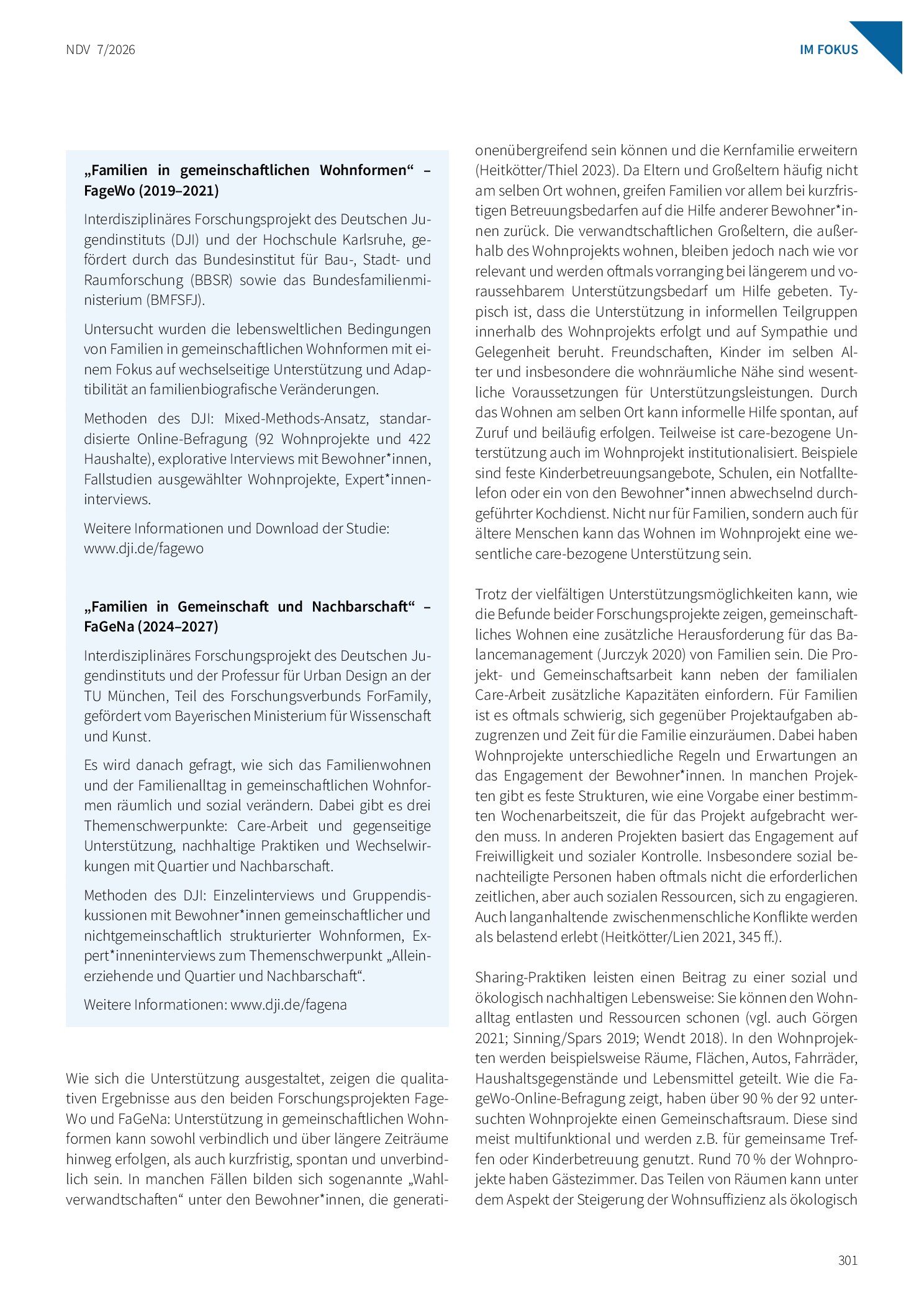 Vorschauseite 5: Sozialpolitische Dimensionen gemeinschaftlicher Wohnformen: Ansätze und Befunde aus familienorientierter Sicht