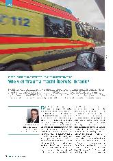Vorschauseite 1: Posttraumatische Belastungsstörung eines Rettungssanitäters. Wie viel Trauma macht (berufs-)krank?