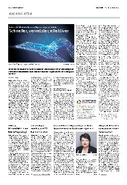 Vorschauseite 1: Mit der Telematikinfrastruktur in die Pflege von morgen durchstarten: Schneller, vernetzter, effektiver.