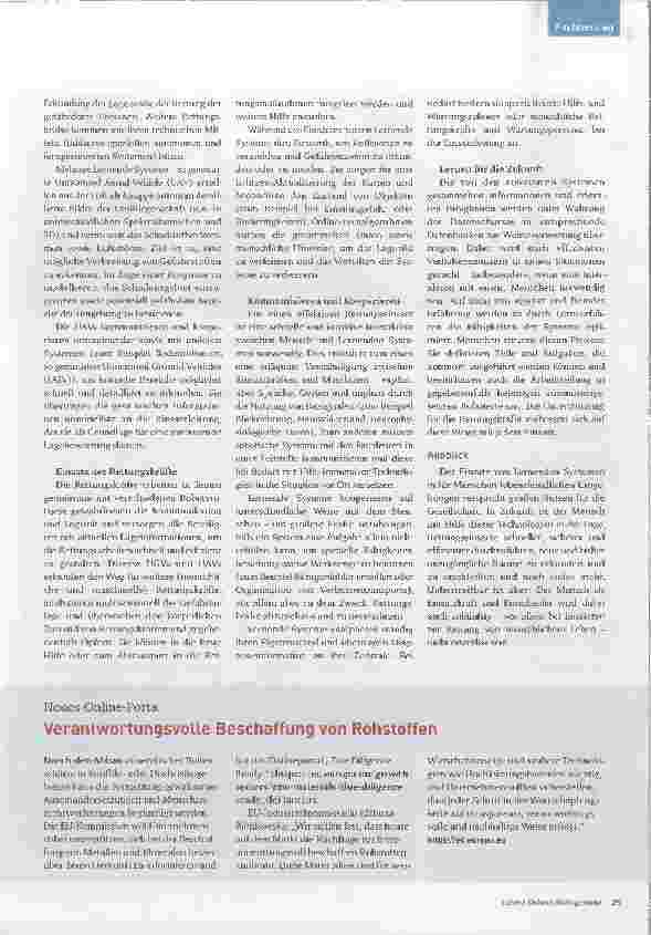 Vorschauseite 4: Zum Schutz des Menschen Lernende Systeme in menschenfeindlichen Umgebungen