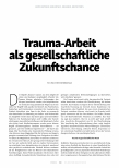 Vorschauseite 1: Trauma-Arbeit als gesellschaftliche Zukunftschance