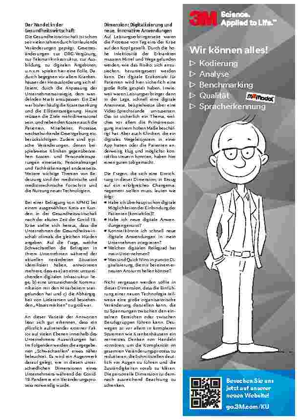 Vorschauseite 2: Den Wandel aktiv gestalten. Change Management gewinnt in Krisenzeiten an Bedeutung.