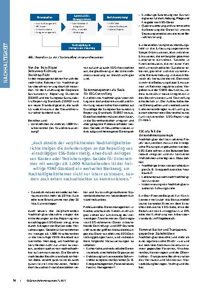 Vorschauseite 2: Nachhaltigkeit messbar machen ESG-Kriterien und Berichterstattung in der Gesundheitswirtschaft