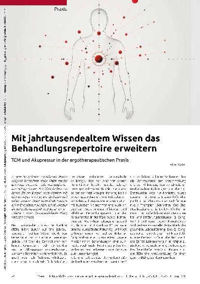 Vorschauseite 1: Mit jahrtausendealtem Wissen das Behandlungsrepertoire erweitern.
