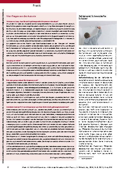 Vorschauseite 3: Mit jahrtausendealtem Wissen das Behandlungsrepertoire erweitern.