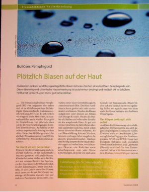 Vorschauseite 1: Bullöses Pemphigoid Plötzlich Blasen auf der Haut