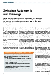 Vorschauseite 1: Zwischen Autonomie und Fürsorge
