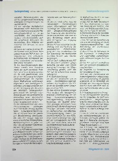 Vorschauseite 4: Zur Sozialversicherungspflicht in der spezialisierten ambulanten Palliativversorgung (Palliativ-Care-Team)