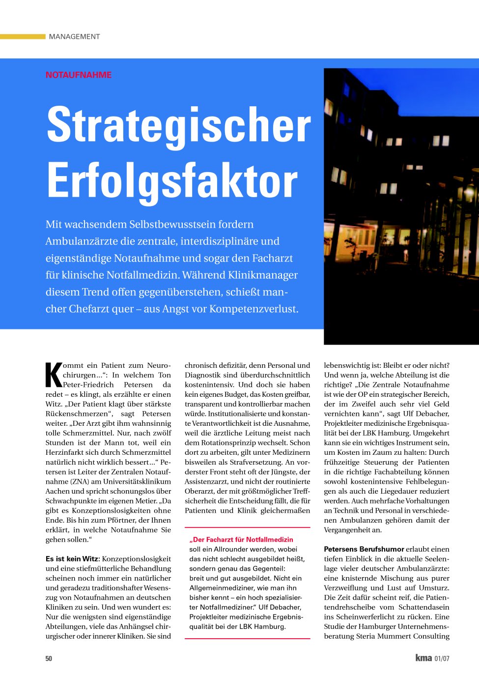 Vorschauseite 1: Strategischer Erfolgsfaktor