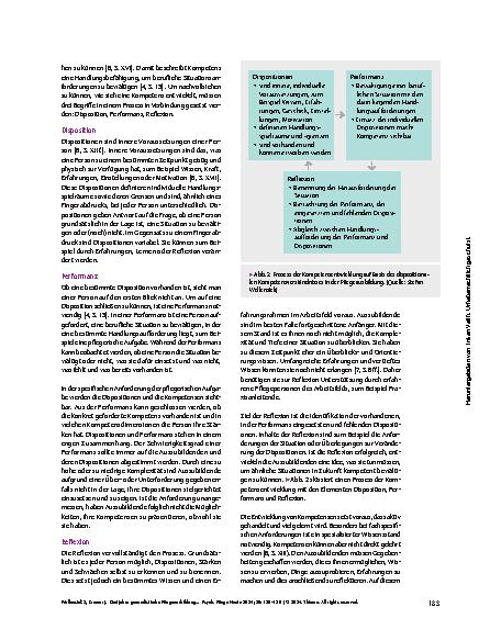 Vorschauseite 4: Drei Jahre generalistische Pflegeausbildung – reichen die Kompetenzen der Absolvent*innen für die Tätigkeit in der Psychiatrie?