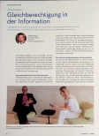 Vorschauseite 1: Gleichberechtigung in der Information
