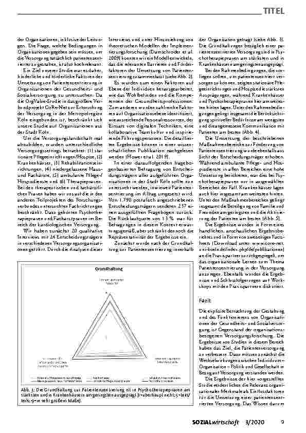 Vorschauseite 3: Eine Frage der Organisation