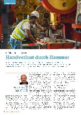 Vorschauseite 1: Unfall an Umformmaschine: Handverlust durch Hammer