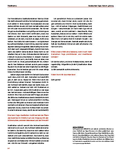 Vorschauseite 3: "Erholsame Ferien vom Ich"