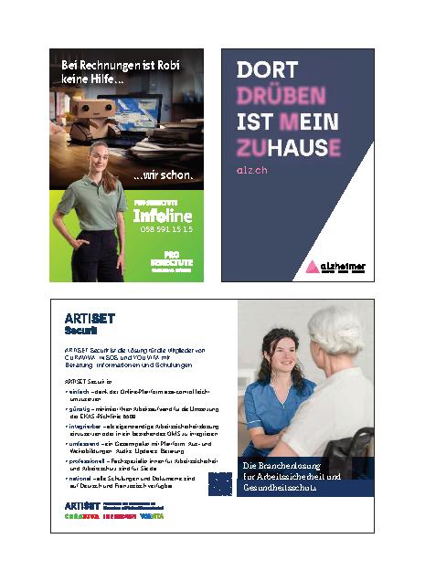 Vorschauseite 3: Ein Netzwerk unterstützt fragile ältere Personen.