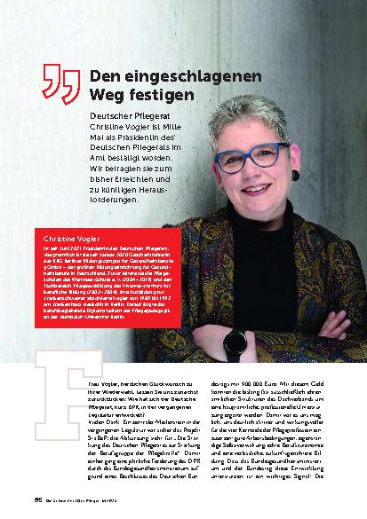 Vorschauseite 1: Den eingeschlagenen Weg festigen