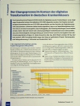 Vorschauseite 1: Der Change-Prozess im Kontext der digitalen Transformation in deutschen Krankenhäusern