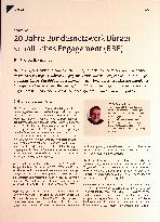 Vorschauseite 1: 20 Jahre Bundesnetzwerk Bürgerschaftliches Engagement (BBE) Ein Blick zurück nach vorn