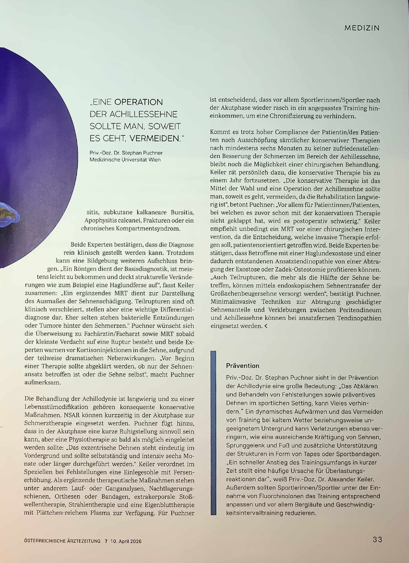 Vorschauseite 2: Achillodynie – Zum Dehnen motivieren