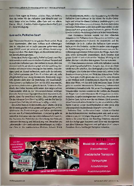 Vorschauseite 2: Viel Applaus und würdigende Worte zum Abschied von Gian Domenico Borasio
