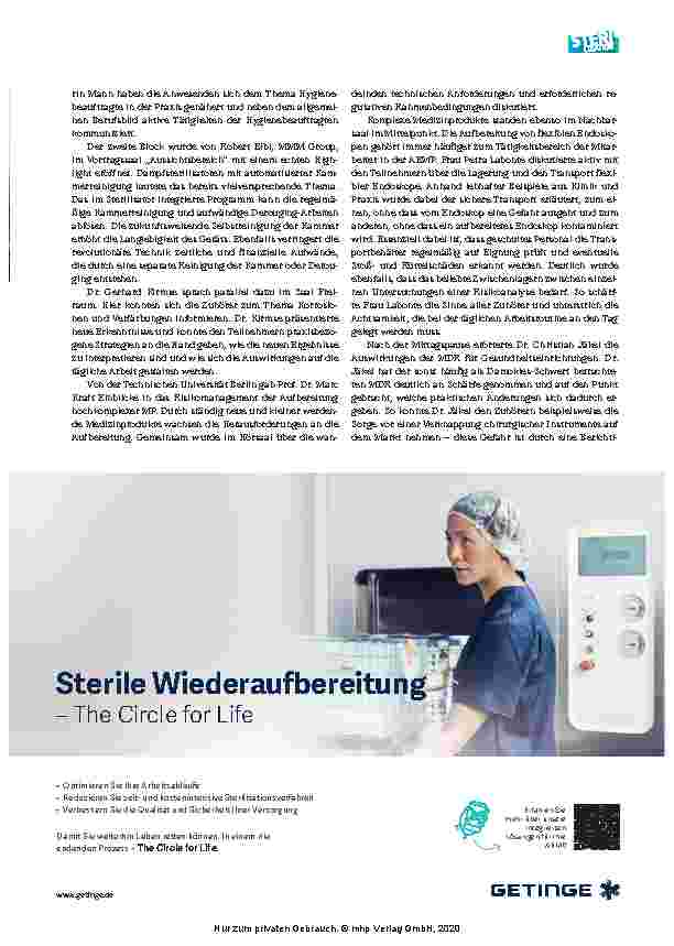 Vorschauseite 2: Fortbildung über den Dächern Hamburgs