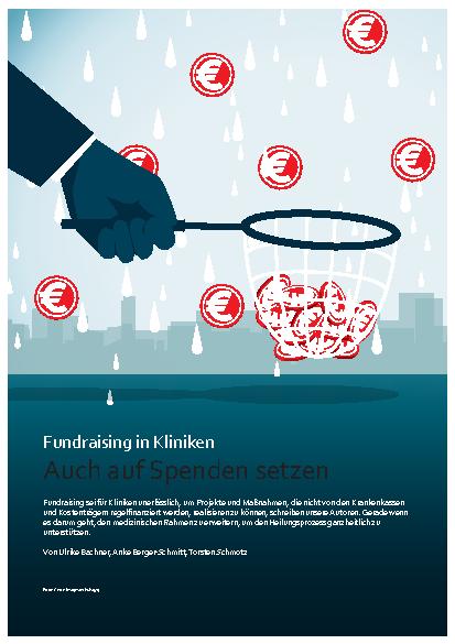 Vorschauseite 1: Fundraising in Kliniken Auch auf Spenden setzen