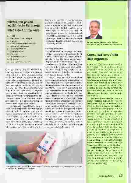 Vorschauseite 2: Videokonsultation in der Notfallpraxis