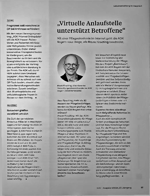 Vorschauseite 2: Corrected: Neues aus den Regionen