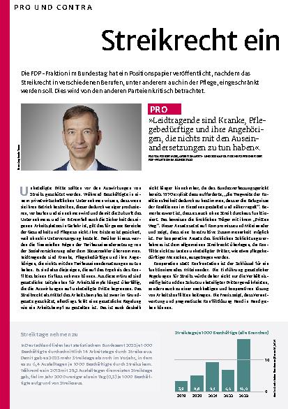 Vorschauseite 1: Streikrecht einschränken