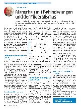 Vorschauseite 1: Menschen mit Behinderungen und der Föderalismus