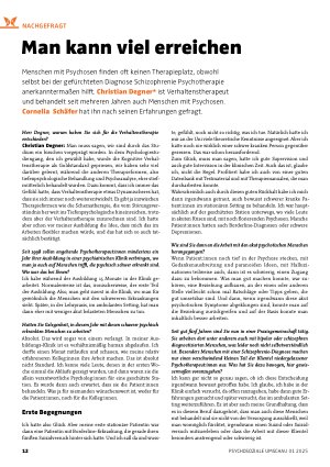 Vorschauseite 1: Man kann viel erreichen
