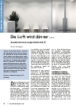 Vorschauseite 1: Die Luft wird dünner… Aktueller Betriebsvergleich Klinik-MVZ