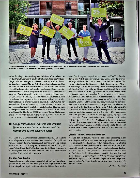 Vorschauseite 2: Arbeiten - wann und wie ich will