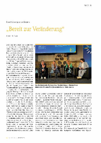 Vorschauseite 1: "Bereit zur Veränderung"
