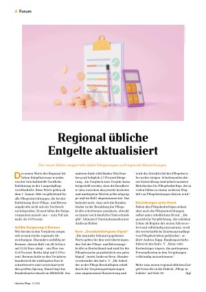 Vorschauseite 1: Regional übliche Entgelte aktualisiert